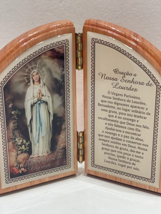 Adorno de Mesa Nossa Senhora de Lourdes