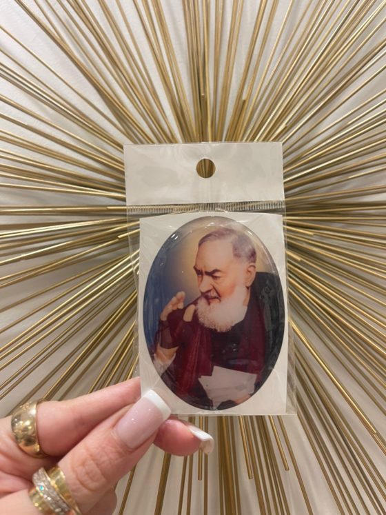 Adesivo Padre Pio