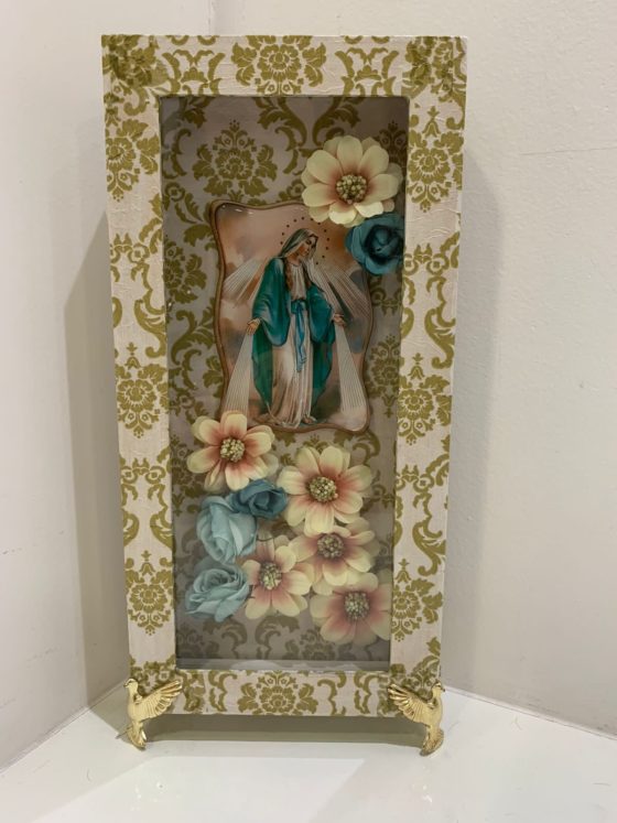 Quadrinho de Mesa Nossa Senhora das Graças 28cm