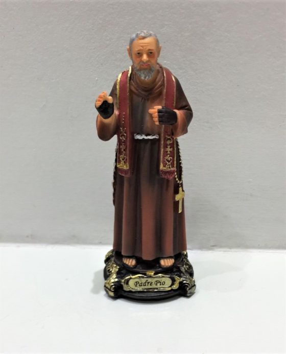 Imagem Padre Pio 12cm